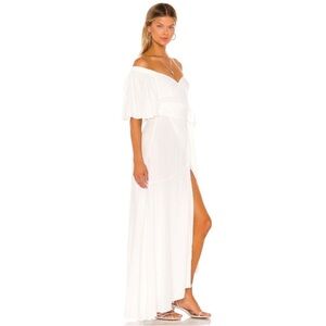 NEW L Space Wrap Dress Sz XS White